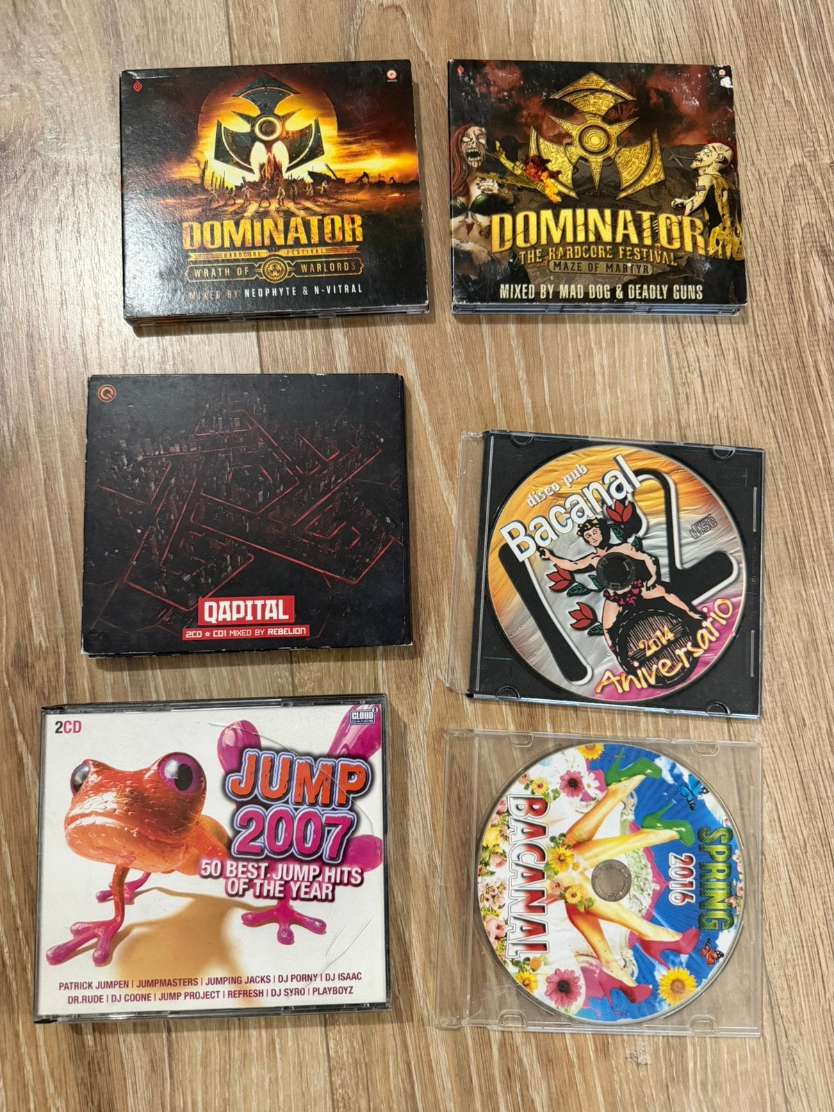 Diverse CD’s hardcore hardstyle jump spaans, Ophalen of Verzenden, Zo goed als nieuw
