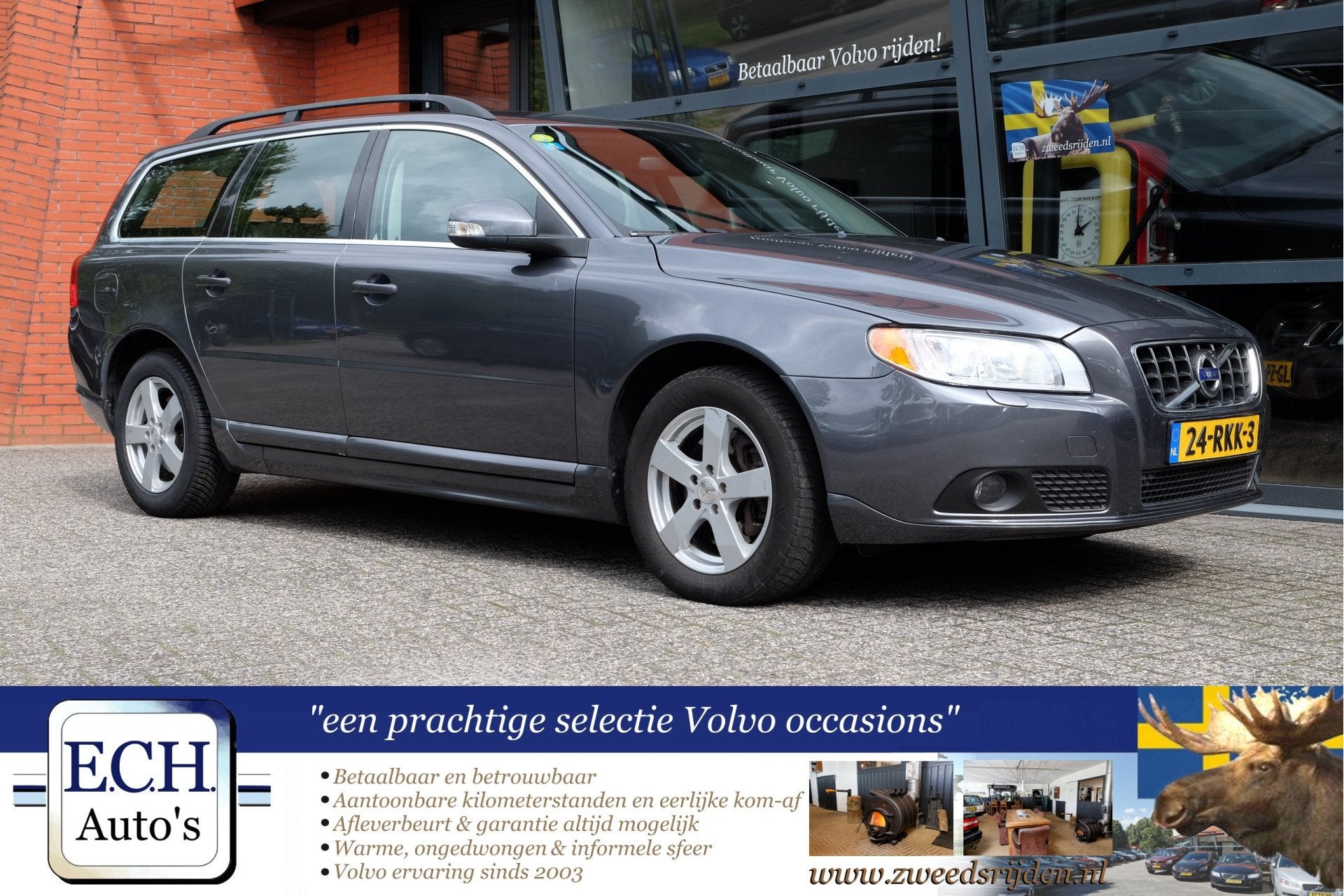 Volvo V70 2.0 D3 163 pk Aut. 5-cilinder Limited Edition, Lee, Euro 5, Gebruikt, 163 pk, Diesel