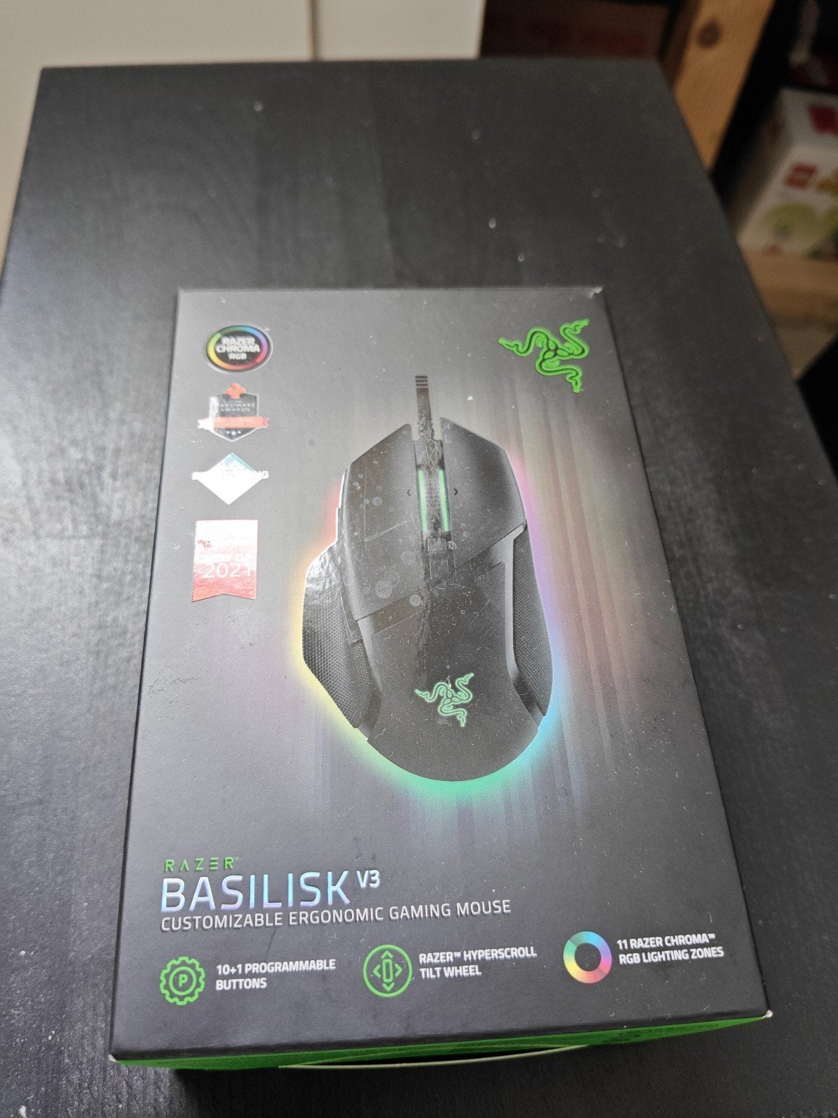 Razer Basilisk V3 Gaming Muis - Nieuw in Doos, Computers en Software, Overige Computers en Software, Nieuw, Ophalen of Verzenden