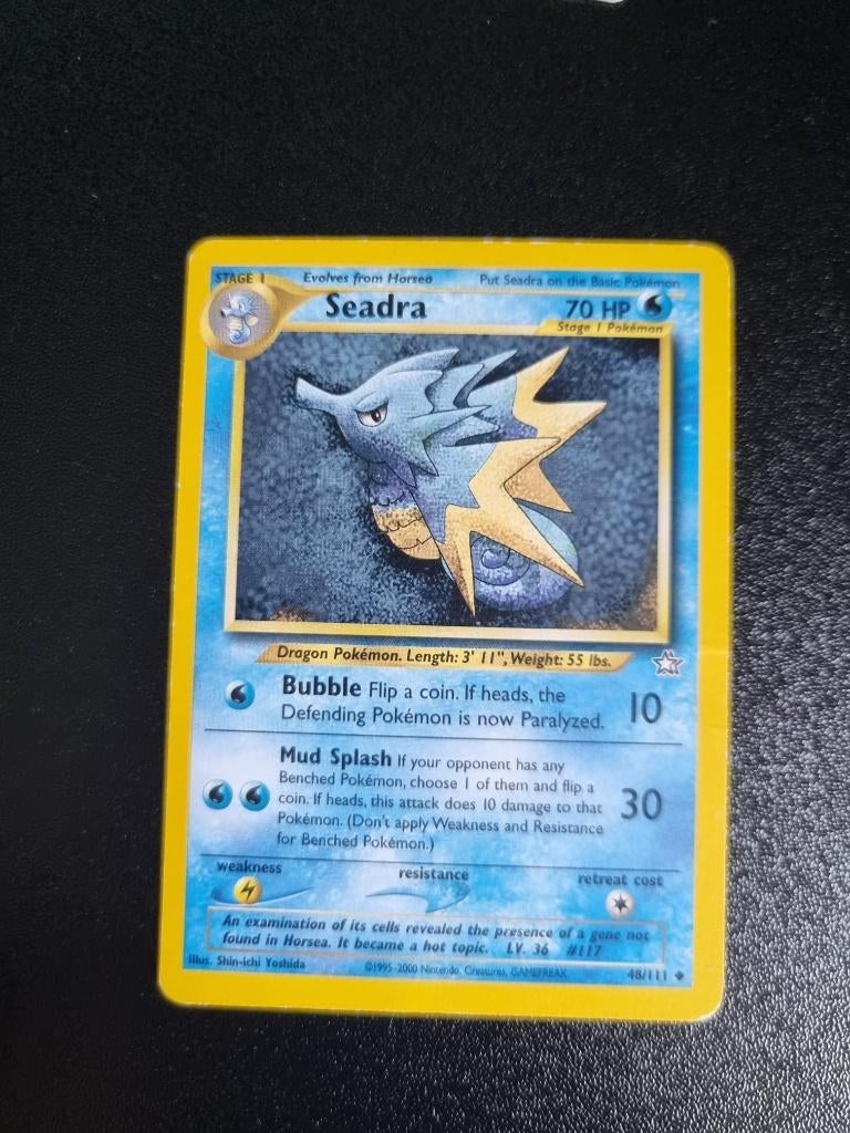 Seadra 48/111, Hobby en Vrije tijd, Verzamelkaartspellen | Pokémon, Ophalen of Verzenden, Gebruikt, Losse kaart