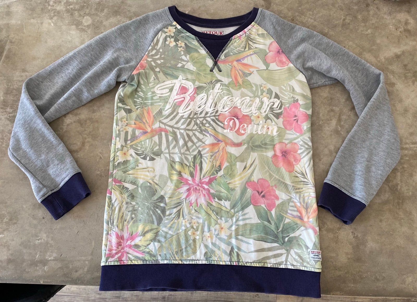Stoere Retour trui Maar 14 164, Kinderen en Baby's, Kinderkleding | Maat 164, Ophalen of Verzenden, Gebruikt, Jongen, Trui of Vest