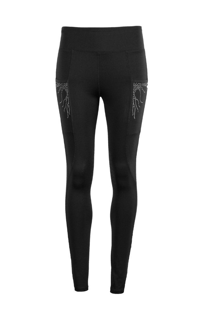 Montar Marlon Crystal Lians Legging, Full Grip, 38, 40, Dressuur, Nieuw, Dames, Onderkleding