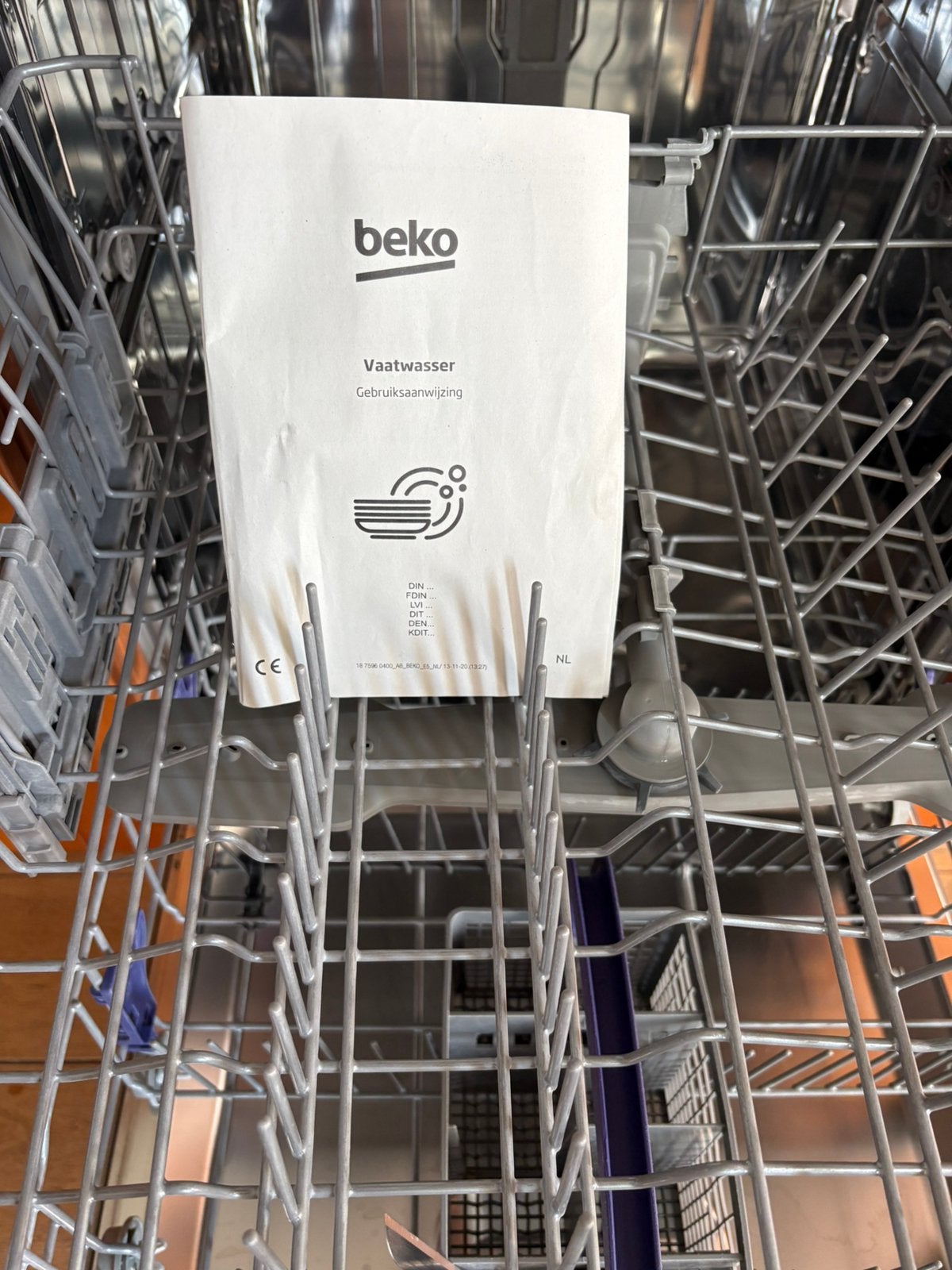 Inbouw vaatwasser Beko, Ophalen, Zo goed als nieuw, Inbouw, Minder dan 85 cm