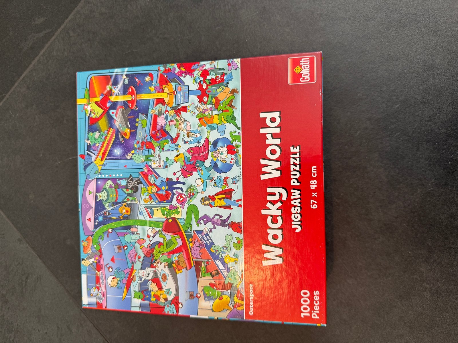 Wacky world puzzel 1000 stukjes, Ophalen of Verzenden, Meer dan 50 stukjes, Zo goed als nieuw, 6 jaar of ouder