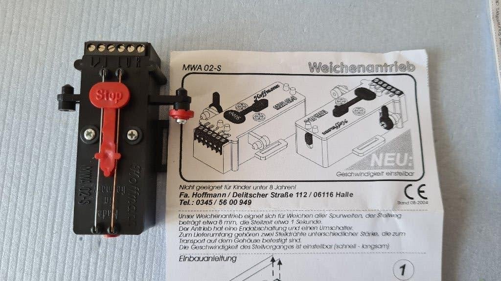 Hoffmann wisselmotoren MWA 02-S 10 stuks NIEUW, Overige merken, Gelijkstroom of Wisselstroom, Overige typen, Nieuw