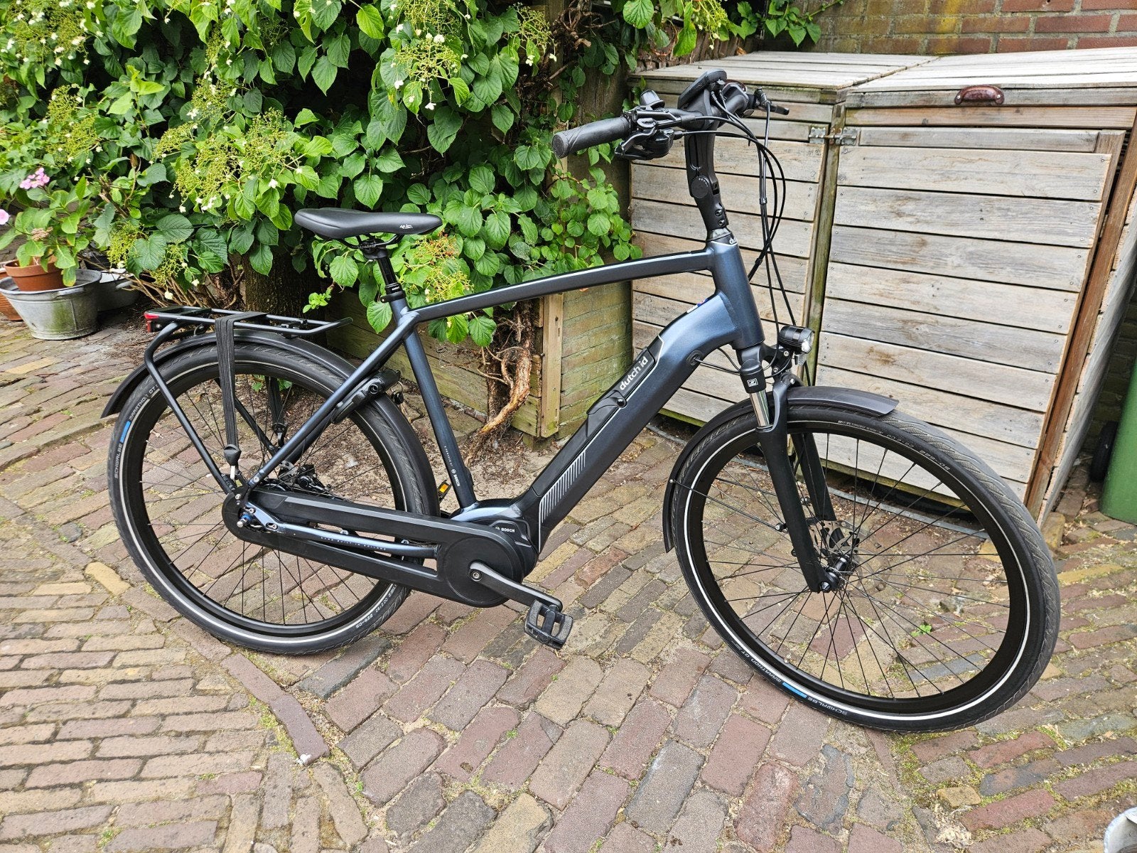 Dutch ID Infinity E-Bike herenfiets Topstaat!!, Fietsen en Brommers, Elektrische fietsen, Zo goed als nieuw, Overige merken, 55 tot 59 cm