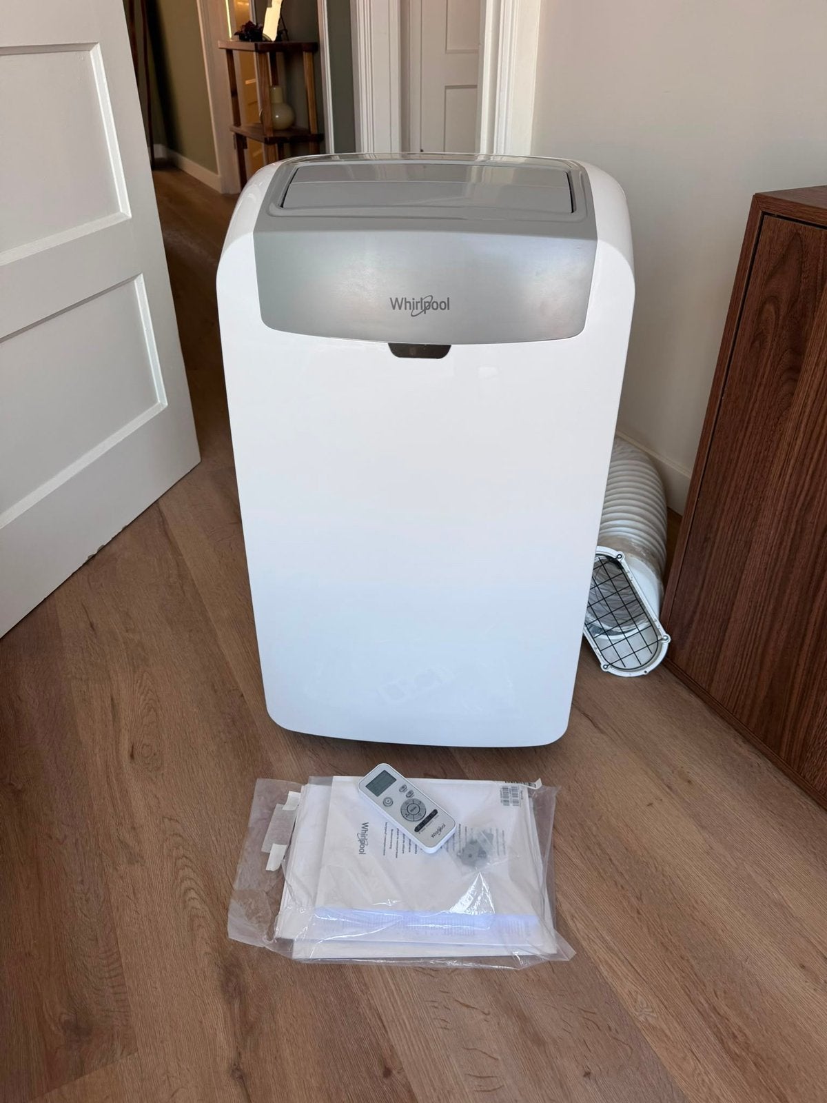 Whirlpool mobiele airco PACW29COL, Ophalen, Minder dan 60 m³, Ventileren, 3 snelheden of meer