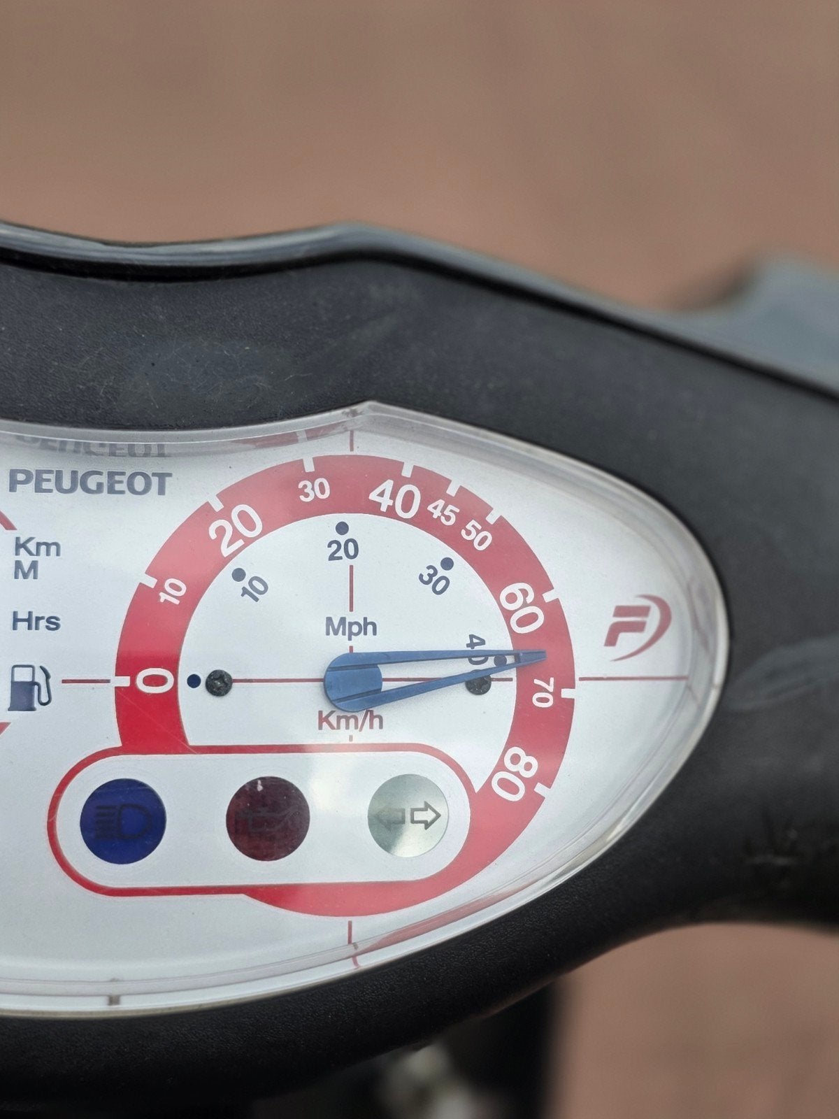 Peugeot Vivacity Scooter - Paars/Rood 65km/h, Ophalen, Gebruikt, Benzine, Vivacity