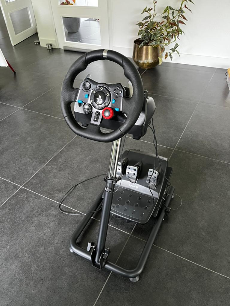 Logitech G29 Racing Stuur + Pedalen + Standaard, Ophalen of Verzenden, Zo goed als nieuw