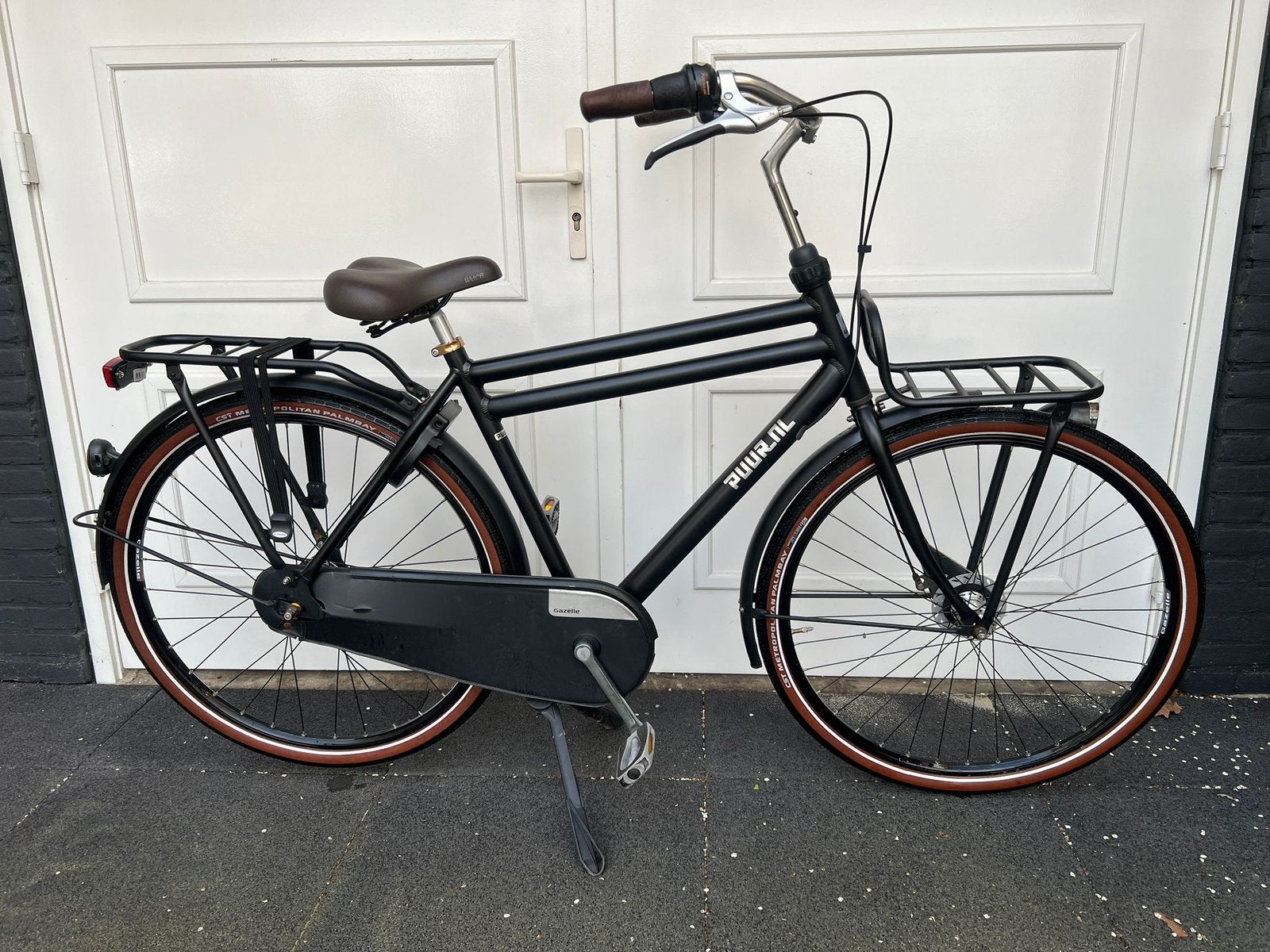 Gazelle Puur NL H54 T7 Heren/Jongensfiets transport, Fietsen en Brommers, Ophalen, Versnellingen, Zo goed als nieuw, Gazelle