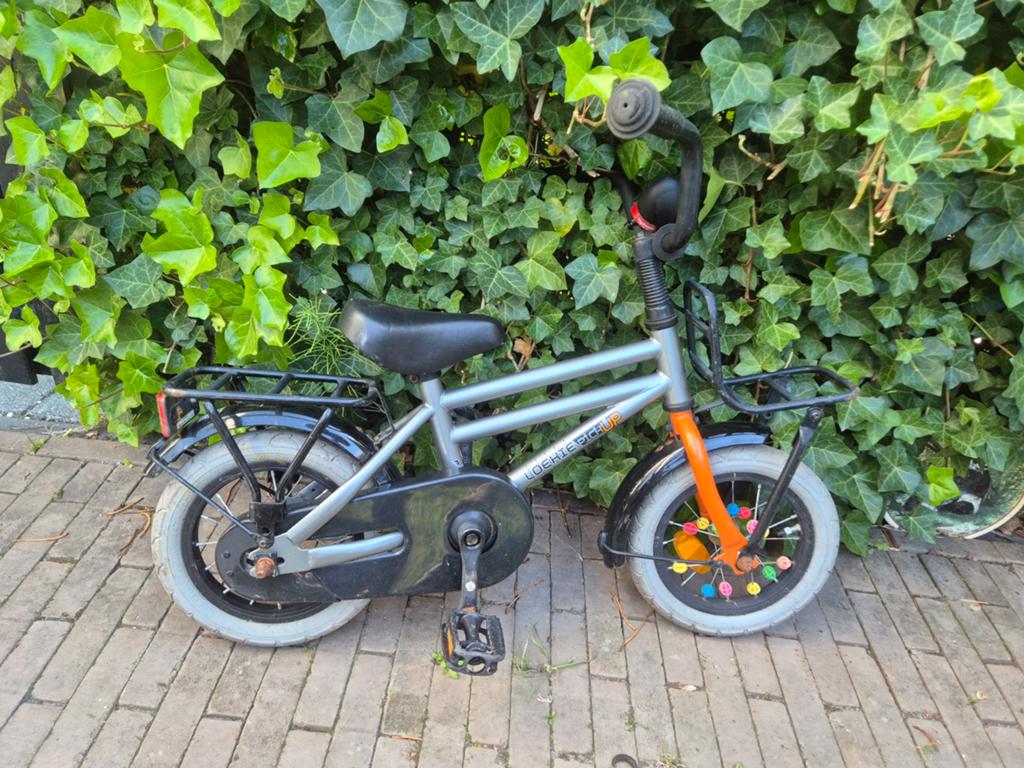 Loeki kinderfiets, Terugtraprem, Gebruikt, Loekie, Ophalen of Verzenden
