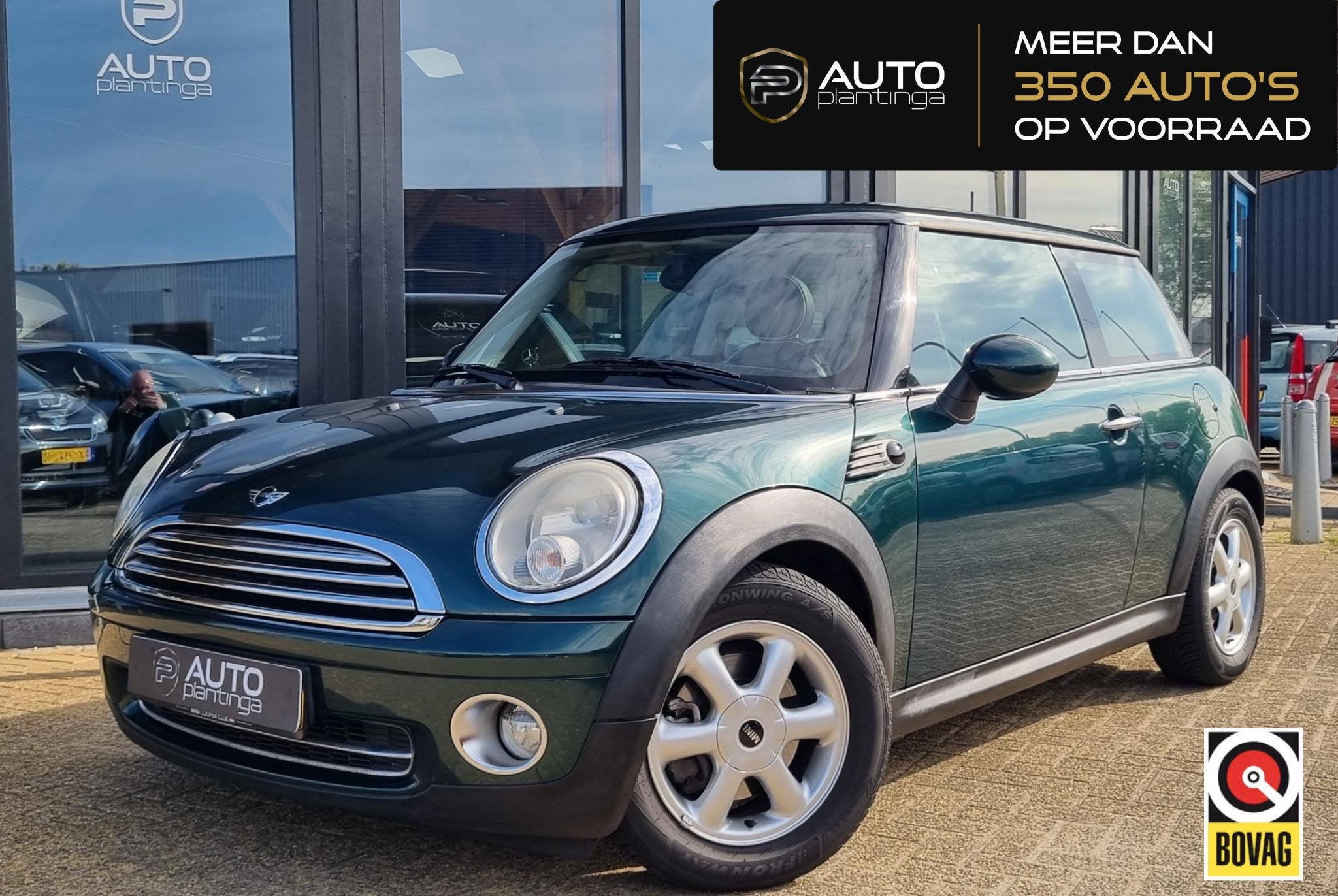 MINI Cooper 1.6 Pepper 120PK | Stoelverwarming | Lederen Bek, Voorwielaandrijving, Stof, Gebruikt, 4 stoelen