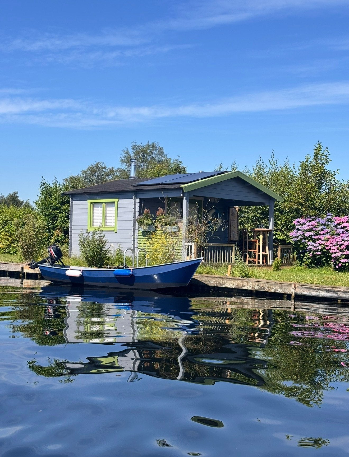 Bijzonder natuurhuisje op eigen eiland aan de Vv plassen, Verkoop zonder makelaar, Chalet, 30 m², Amsterdam