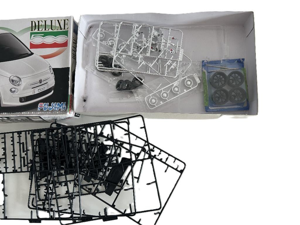 Fujimi 123738 Fiat 500 DX 1/24 onderdelen, Ophalen of Verzenden, Groter dan 1:32, Auto, Overige merken