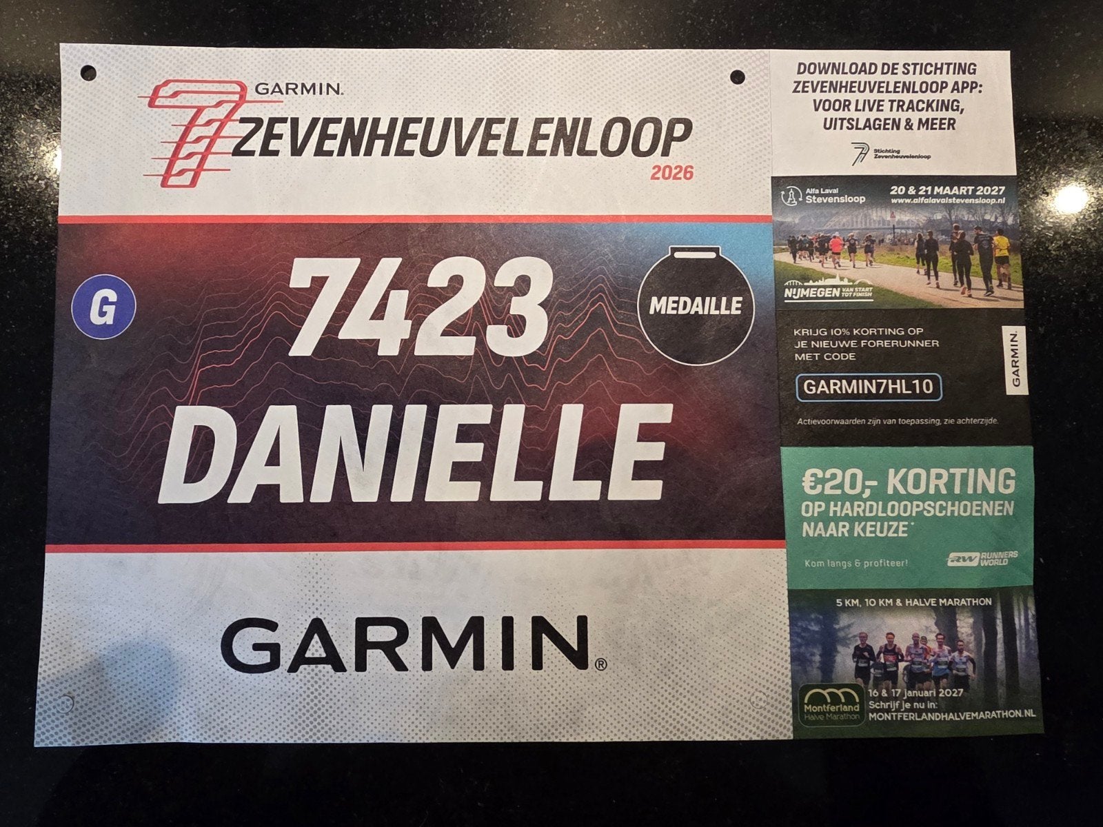 Zevenheuvelenloop Startbewijs 2026 15km, Tickets en Kaartjes, Eén persoon