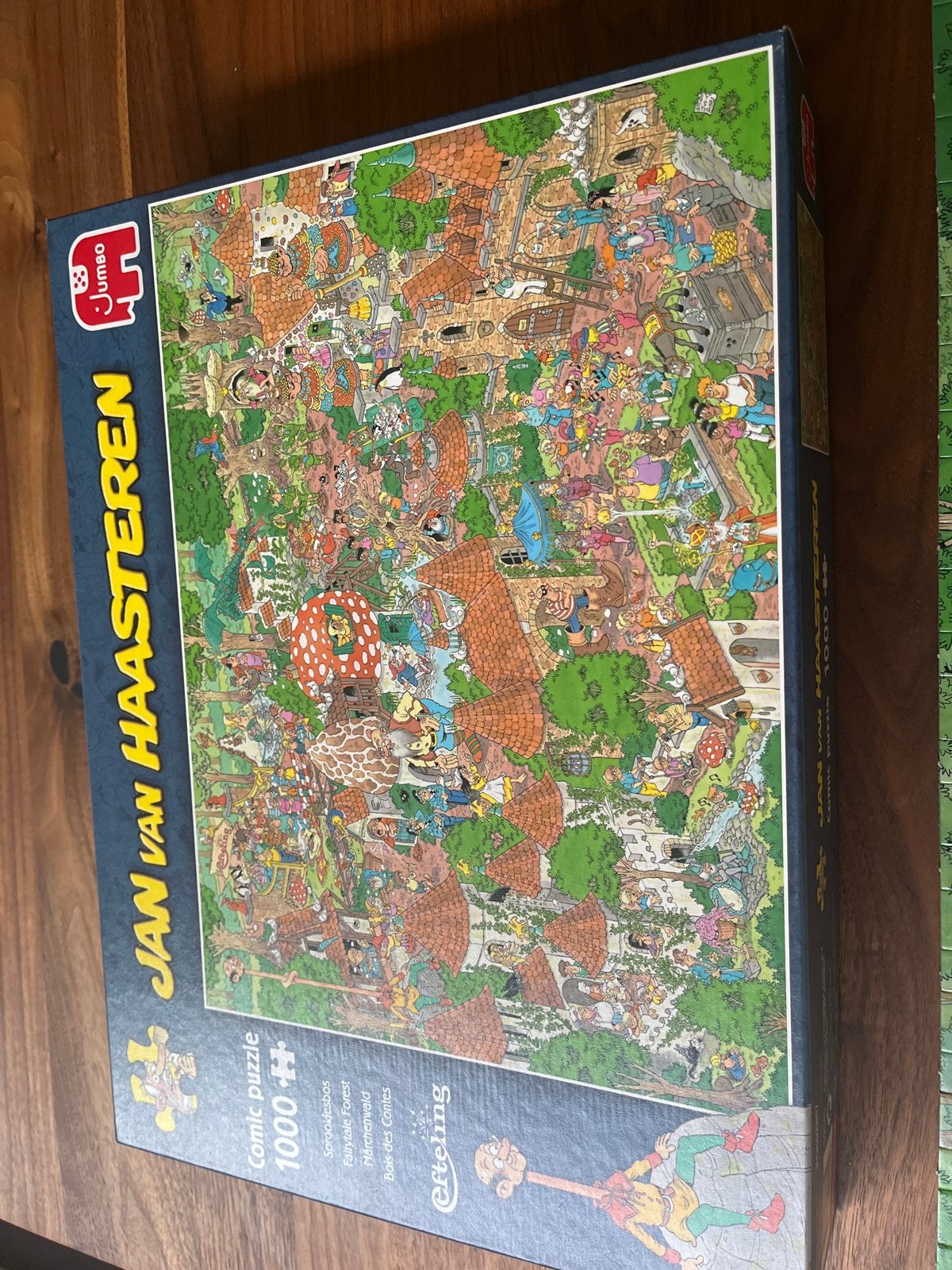 Jan van Haasteren Efteling puzzel 1000 stukjes, Ophalen of Verzenden, 500 t/m 1500 stukjes, Zo goed als nieuw, Legpuzzel