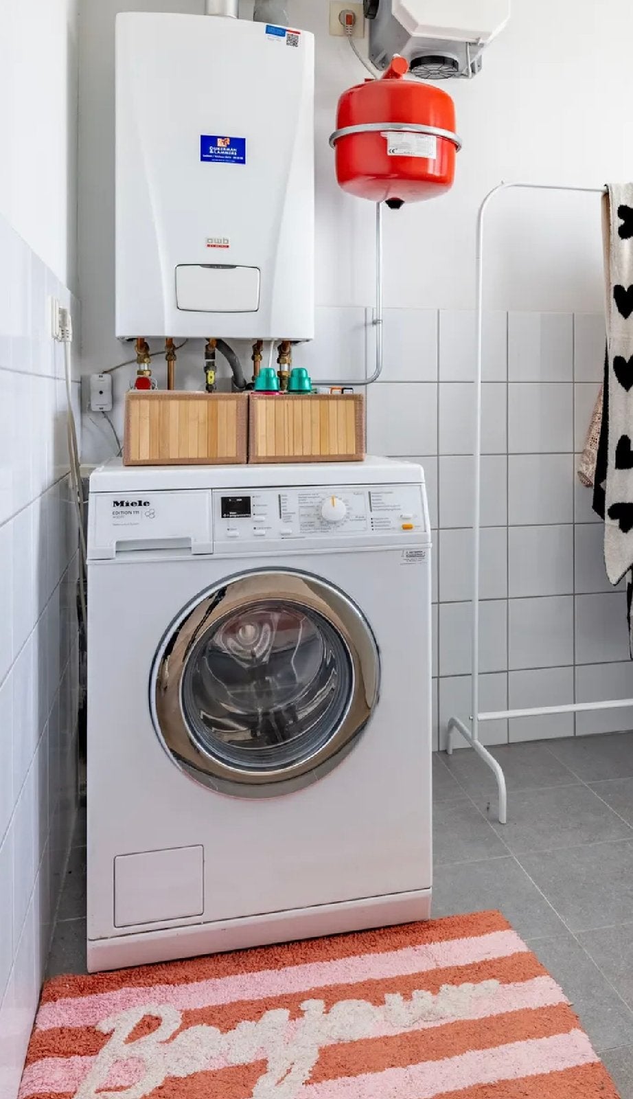 Miele Wasmachine W 3371 Edition 111, Witgoed en Apparatuur, Ophalen, Zo goed als nieuw, Voorlader, Kort programma