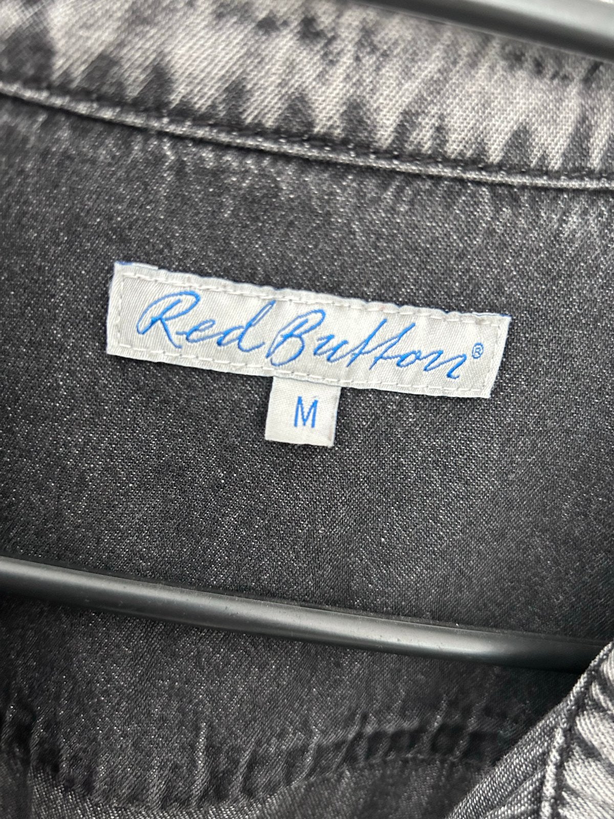 Red Button denim jurk maat M, Maat 38/40 (M), Ophalen of Verzenden, Knielengte, Grijs