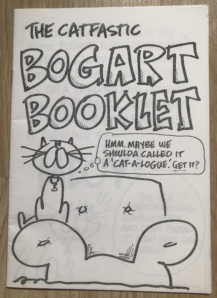BOGART - THE CATFASTIC BOGART BOOKLET, Eén stripboek, Ophalen of Verzenden, Nieuw