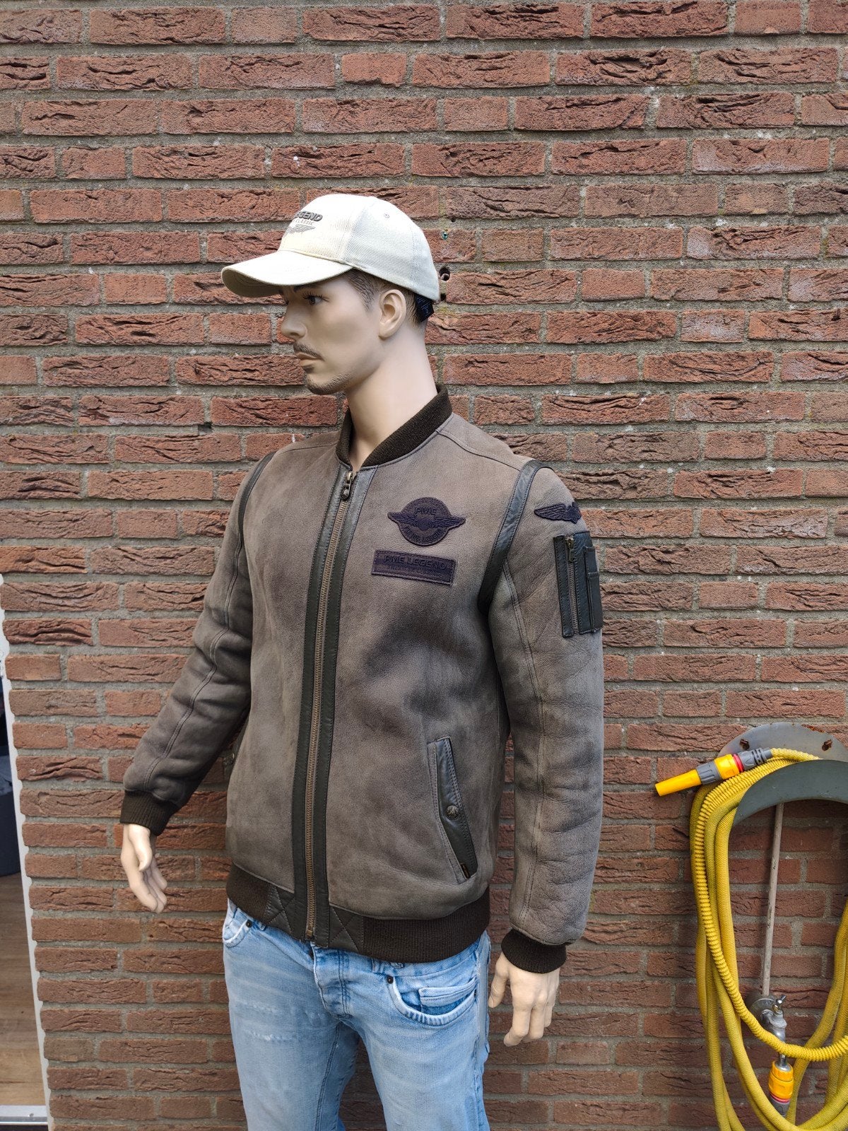 PME Legend Lincock Lammy coat, Bruin, Maat 56/58 (XL), Ophalen of Verzenden, PME Legend
