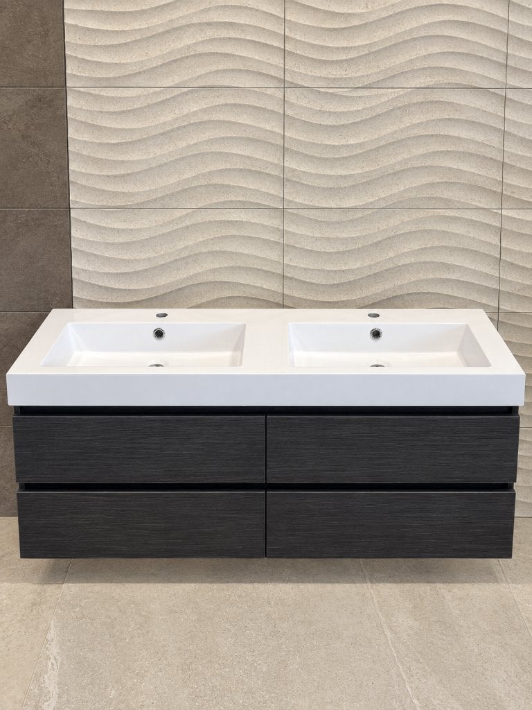 Badkamermeubel 140cm Black Diamond van €2355 nu €850 NEW!, Brauer, 100 tot 150 cm, Ophalen of Verzenden, Minder dan 100 cm