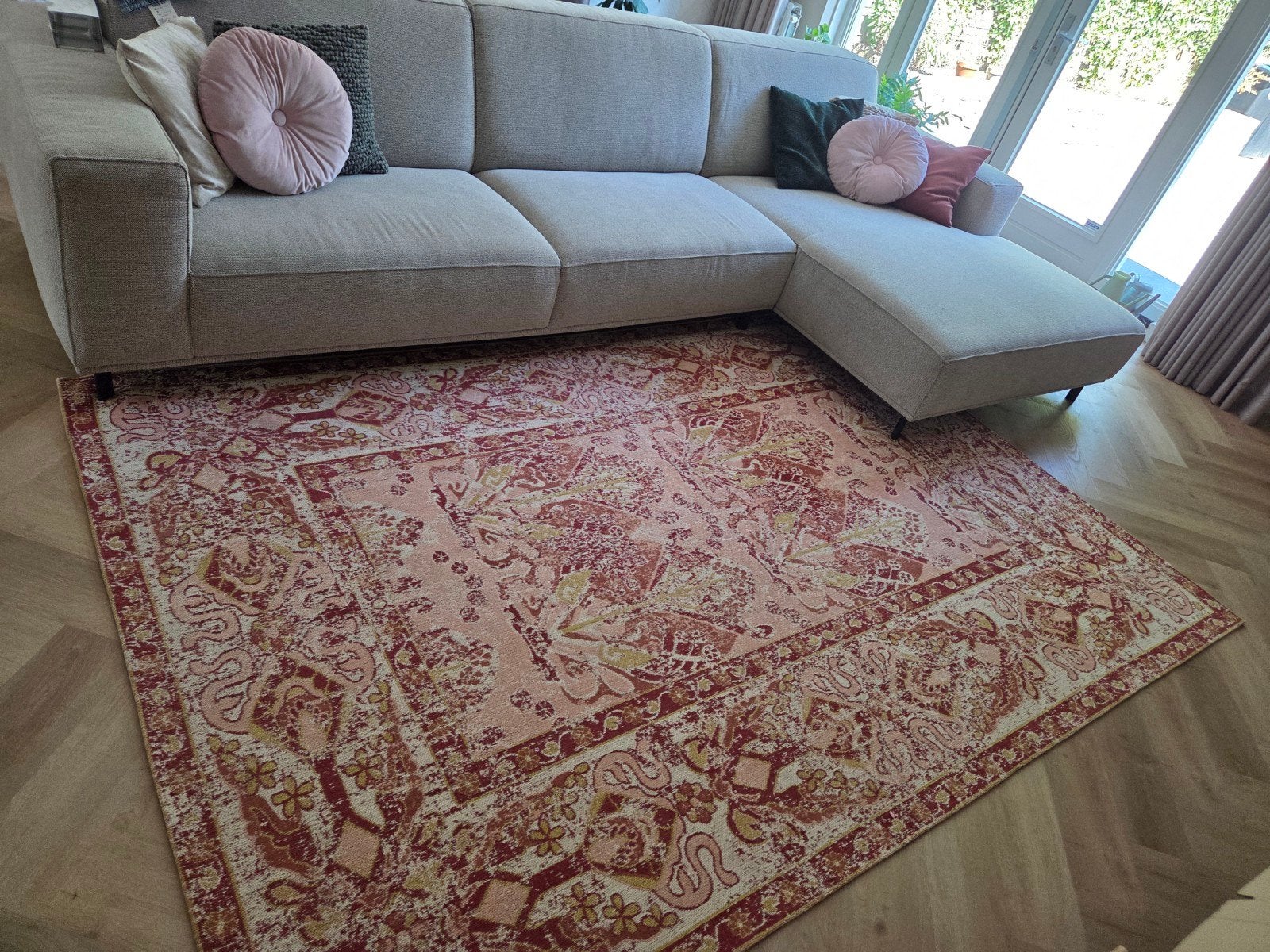Vloerkleed Sissy-Boy (enkele maanden oud!), Huis en Inrichting, Ophalen, Zo goed als nieuw, Rechthoekig, 200 cm of meer