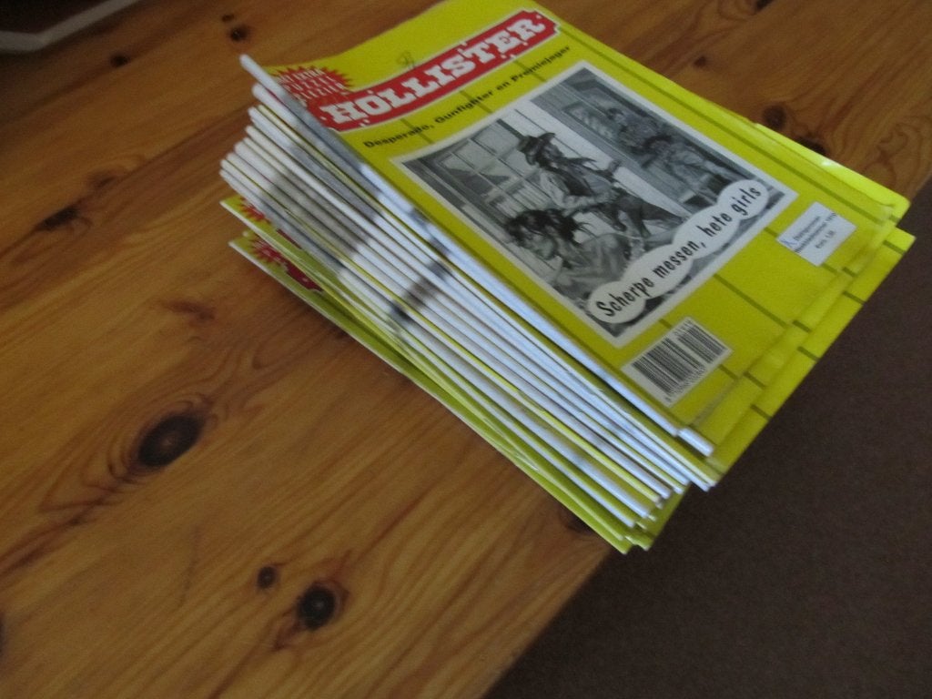 hollister westerns, Boeken, Avontuur en Actie, Ophalen of Verzenden, Gelezen, Diverse