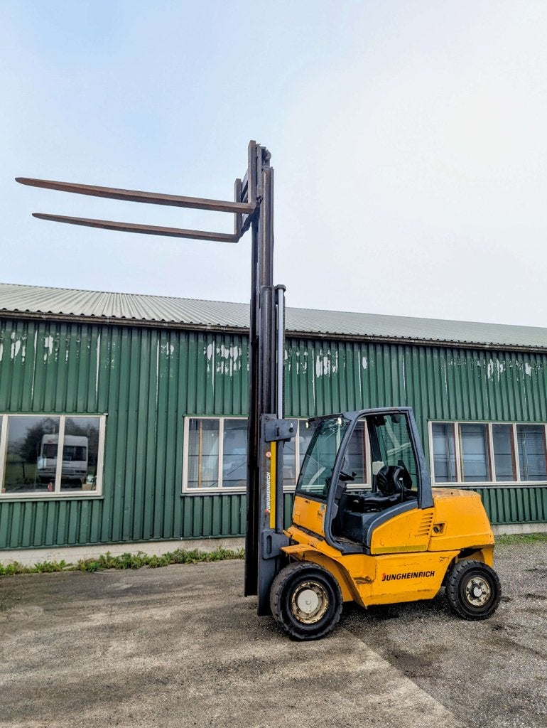Jungheinrich DFG 50 CK Diesel Heftruck Triplex 5 tons 5 ton, Jungheinrich, -, Heftruck, Ophalen of Verzenden