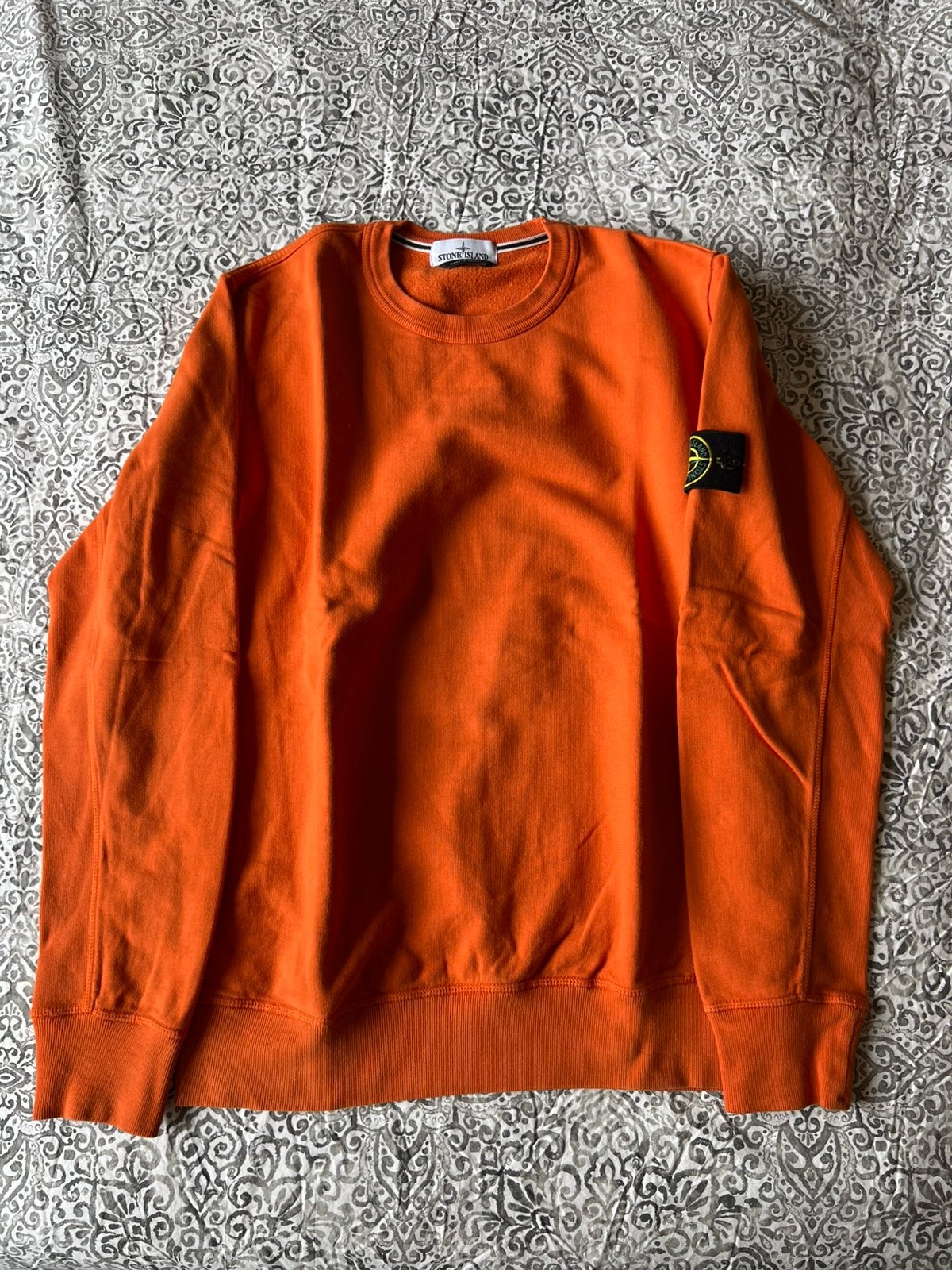 Stone Island Heavy Organic Cotton Sweatshirt – Size XL, Ophalen of Verzenden, Nieuw, Maat 56/58 (XL), Oranje