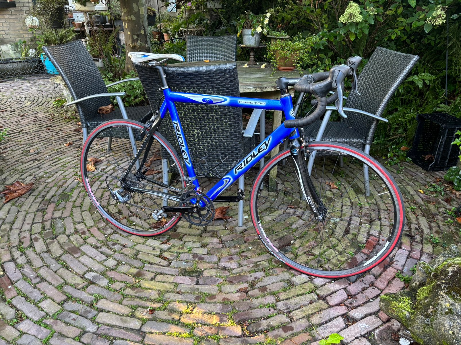 60cm alu-carbon Ridley Phaeton (shimano Claris 18 versn), Fietsen en Brommers, Overige merken, 28 inch, Aluminium, Ophalen of Verzenden
