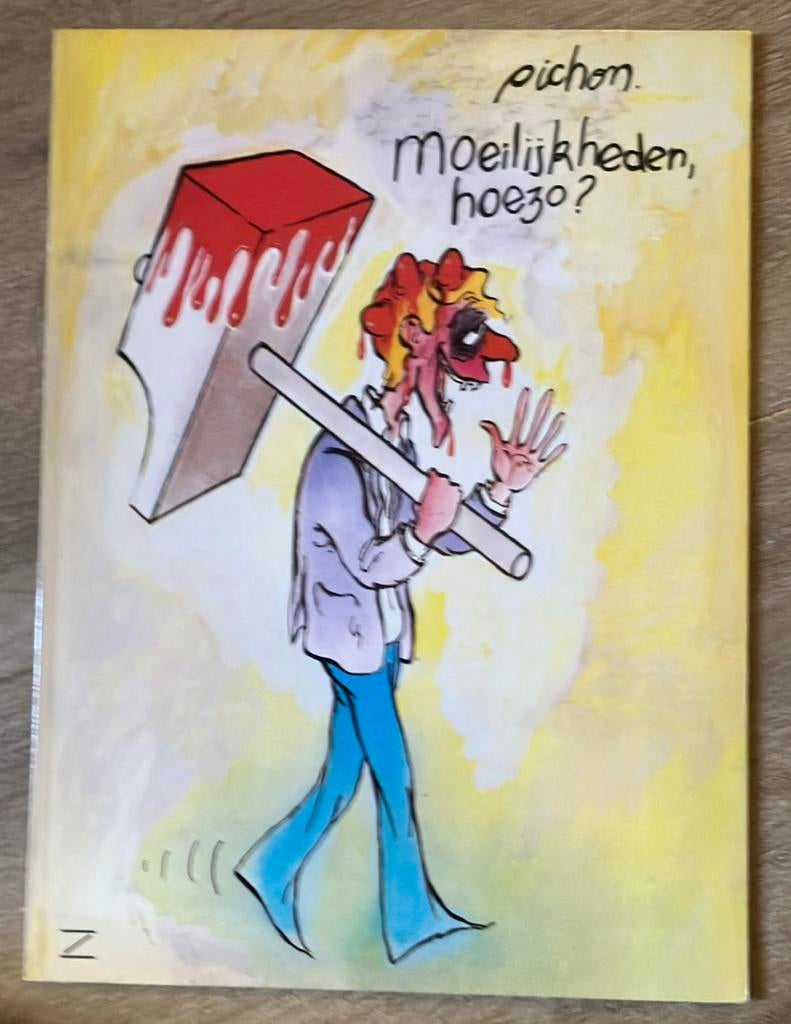 Pichon - Moeilijkheden, hoezo?, Eén stripboek, Ophalen of Verzenden, Zo goed als nieuw