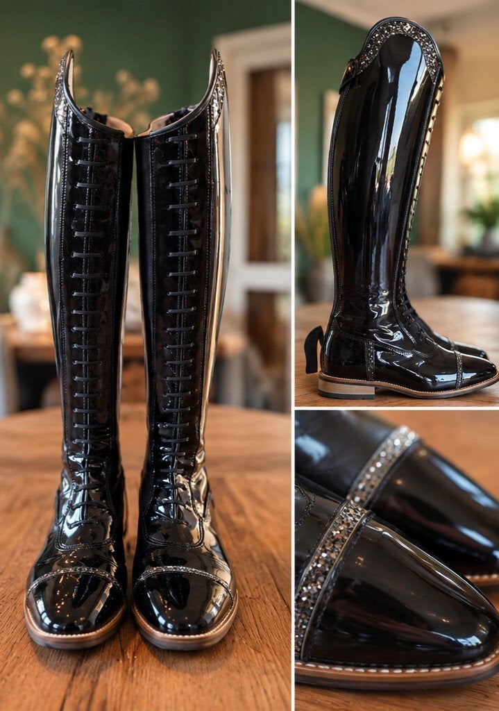 Prachtige nieuwe Lipica wedstrijdlaarzen, Dieren en Toebehoren, Ophalen, Nieuw, Dressuur, Schoeisel