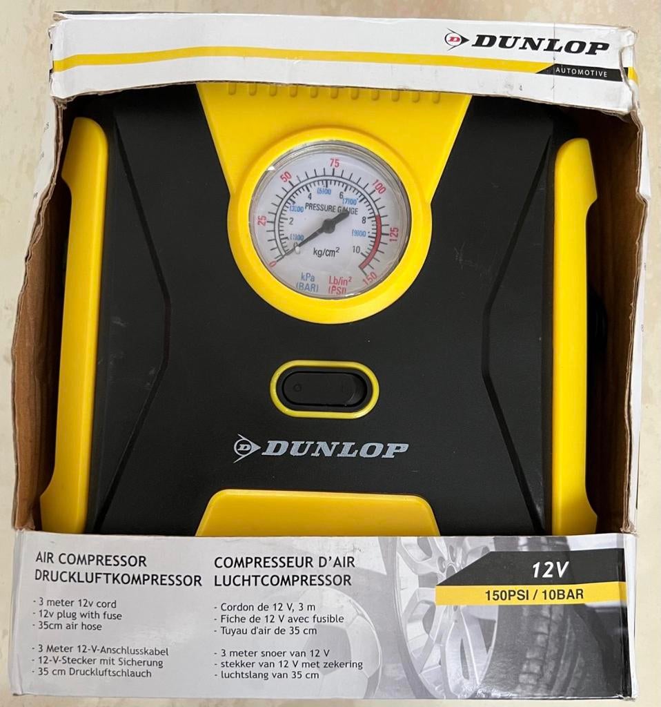 Dunlop Autobandenpomp, Auto diversen, Auto-accessoires, Ophalen, Gebruikt