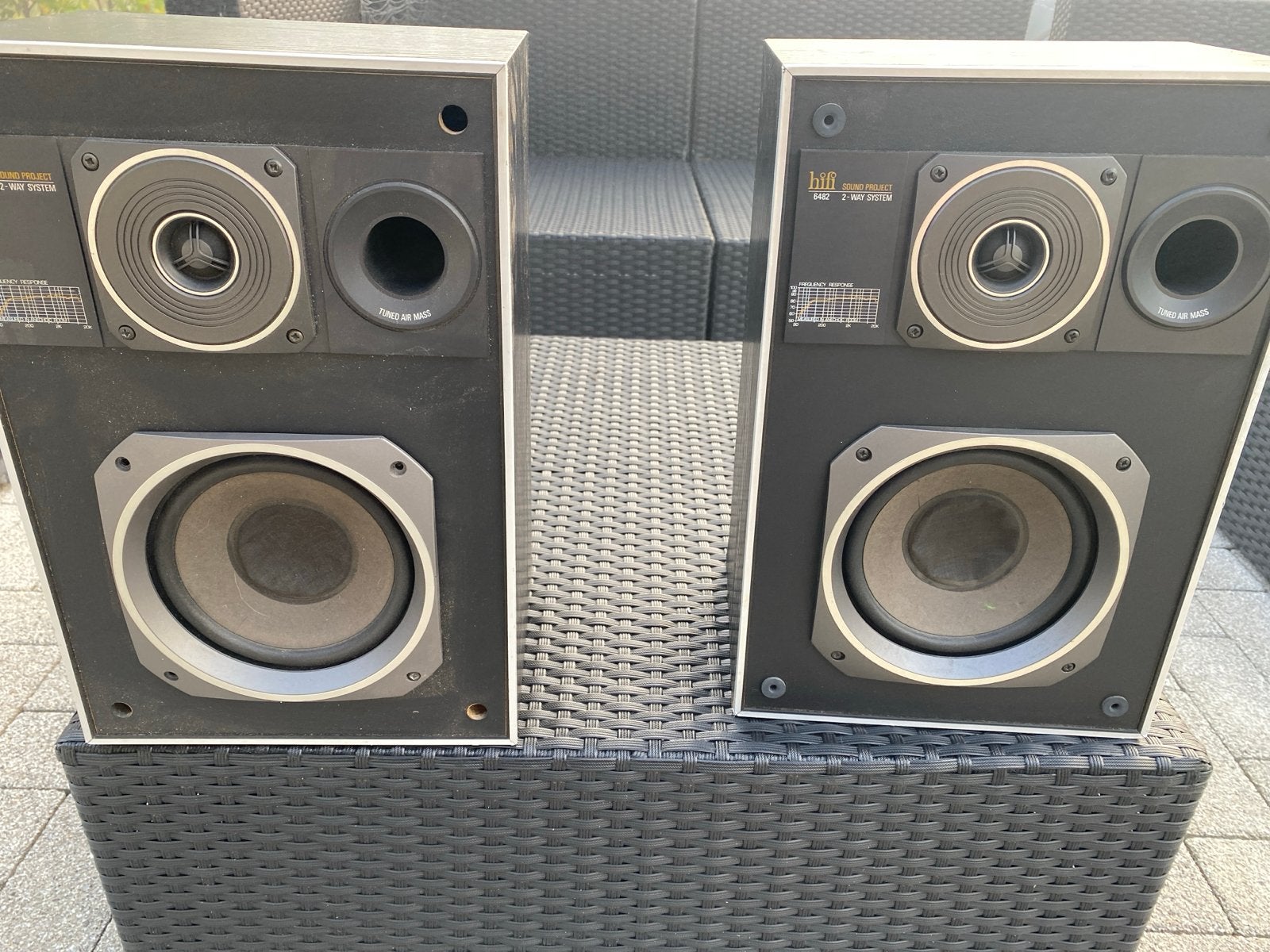 Philips Hifi Sound Project 6482 2-weg systeem speakers