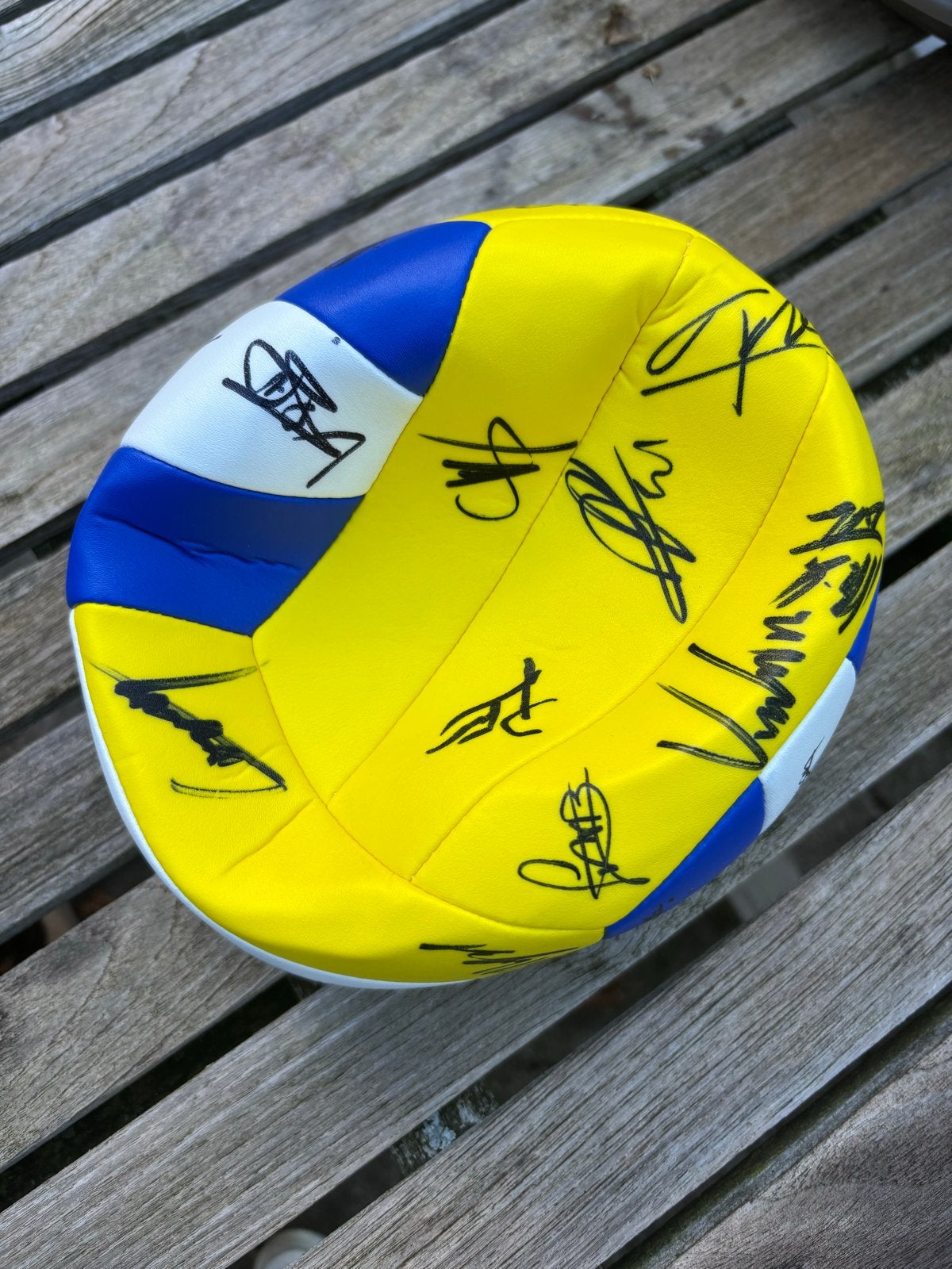 Gesigneerde volleybal - Lidl Trek Team wielrennen, Ophalen of Verzenden, Nieuw, Bal