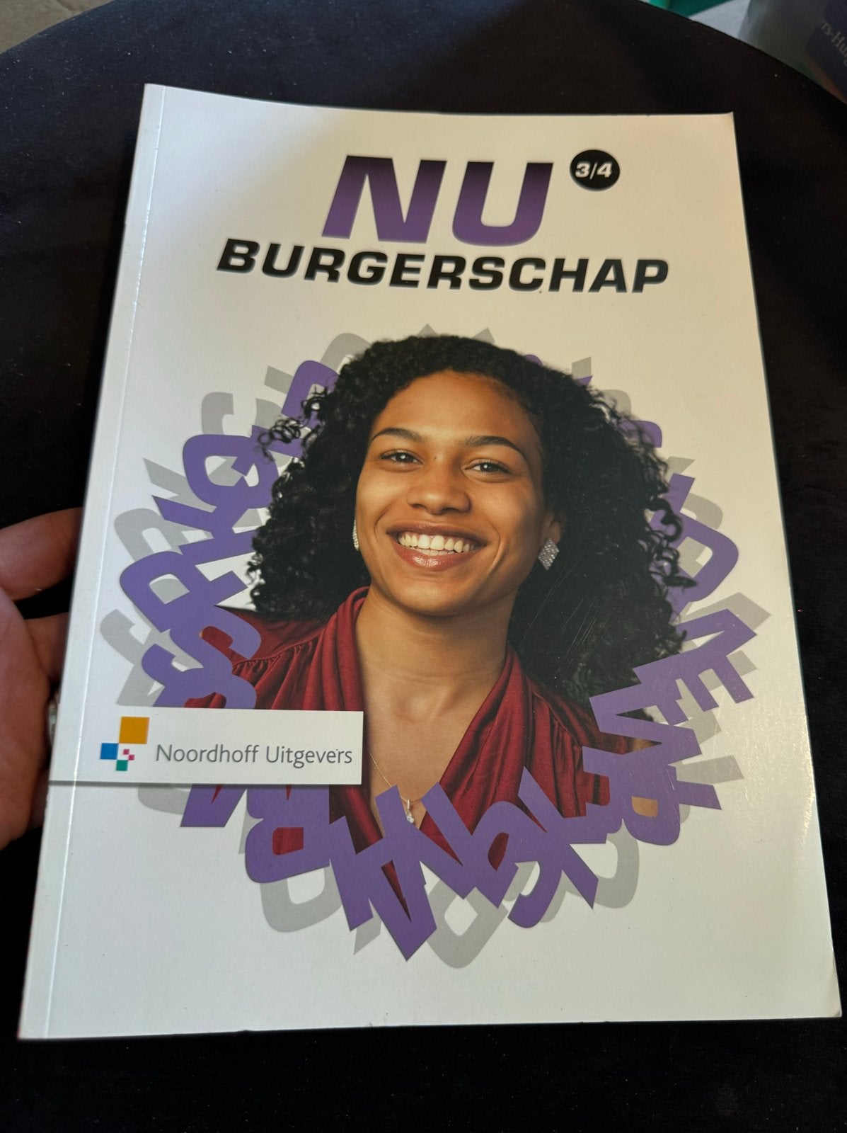 NU Burgerschap 3/4 Leerwerkboek MBO - Noordhoff - ISBN 97890, Boeken, Ophalen of Verzenden, Gelezen, MBO