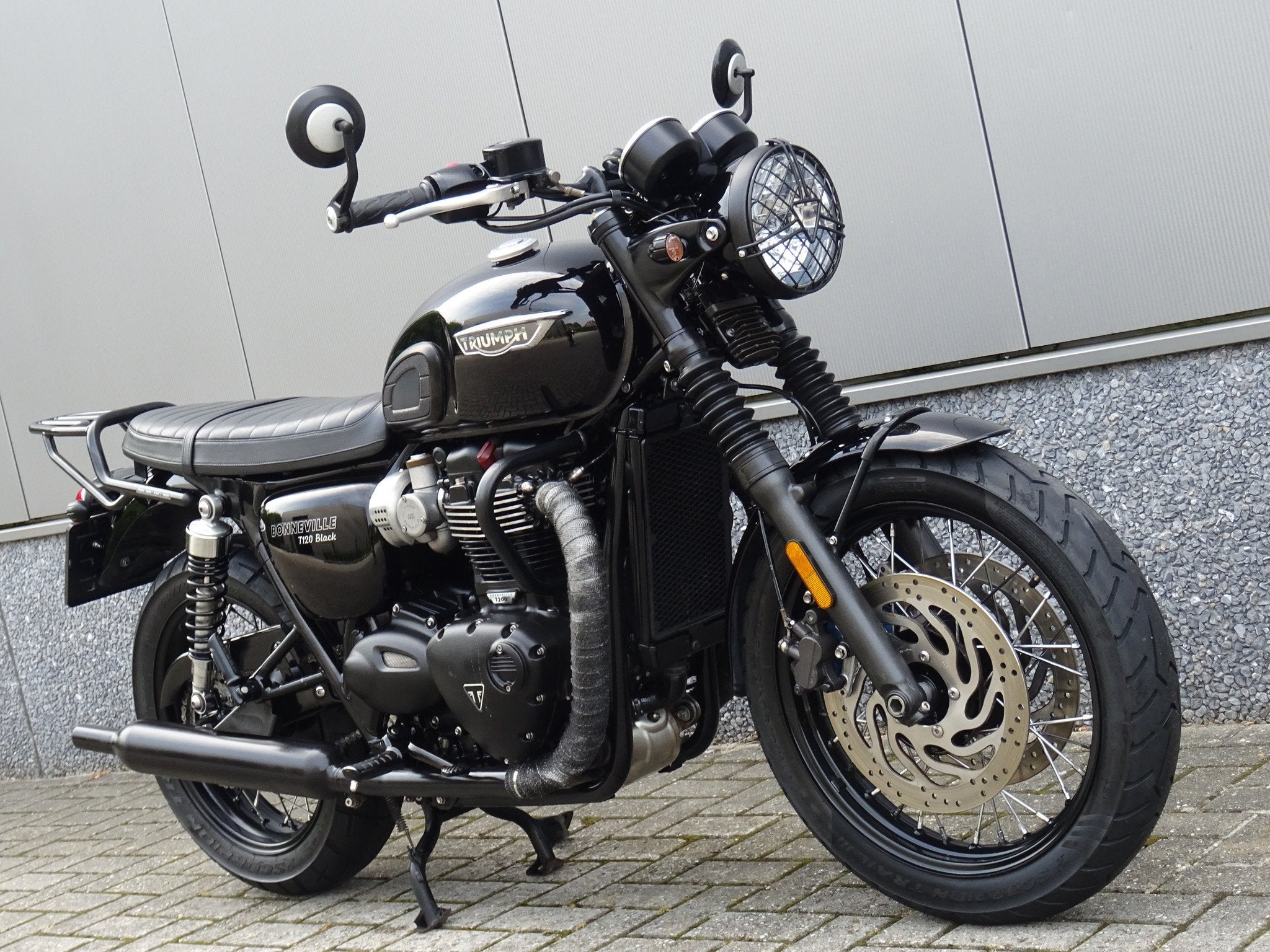 Triumph BONNEVILLE T120 BLACK (bj 2017), Bedrijf, 1200 cc, Naked bike