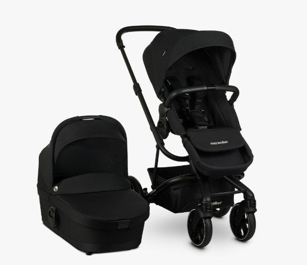 Easywalker Harvey3 kinderwagen met raeiswieg en accessoires, Gebruikt, Combiwagen, Verstelbare duwstang, Ophalen