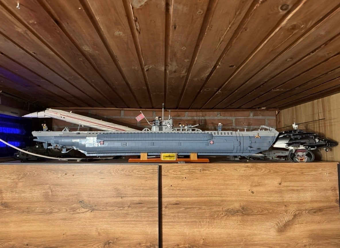 Grote Lego onderzeeër (U-boot), Ophalen of Verzenden, Zo goed als nieuw, Overige merken