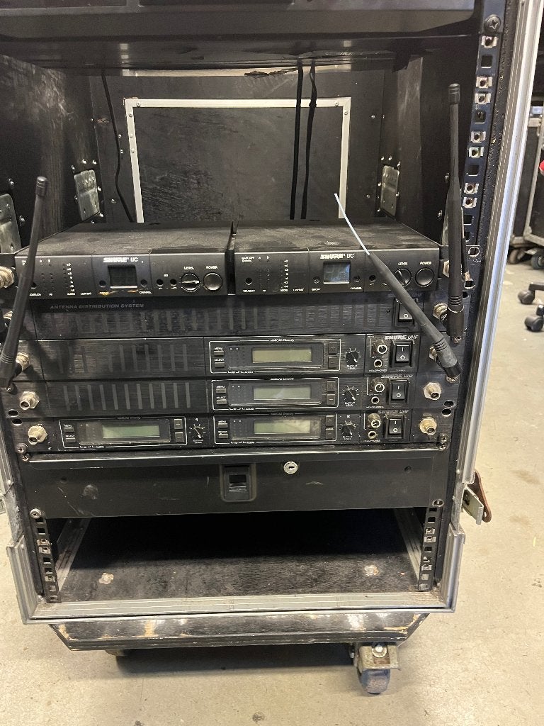 Shure u4s draadloos microfoons, Ophalen, Gebruikt, Zangmicrofoon, Draadloos