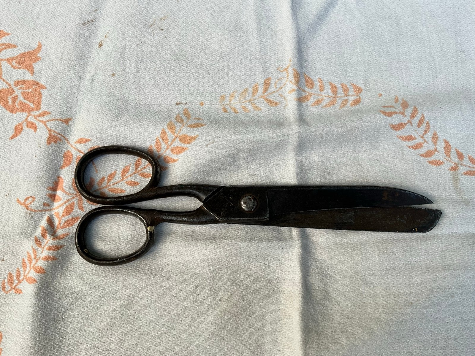 Antieke schaar, vintage, robuust, 20 cm, Ophalen of Verzenden