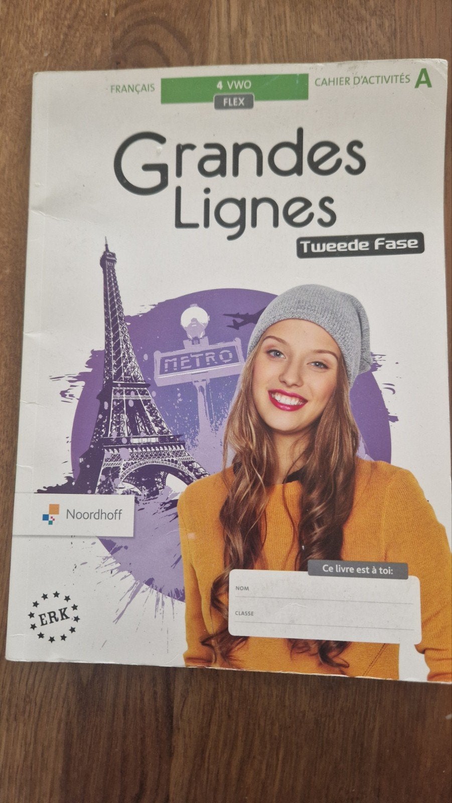 Grandes Lignes Tweede Fase - Frans 4 VWO FLEX, Frans, Non-fictie, Noordhoff, Ophalen of Verzenden