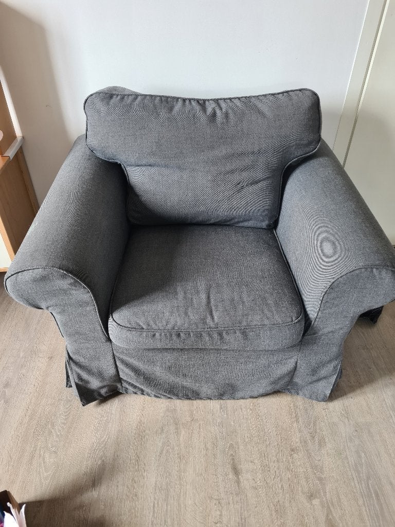 Ektrop stoel, Huis en Inrichting, Ophalen, Gebruikt, 75 tot 100 cm, Stof