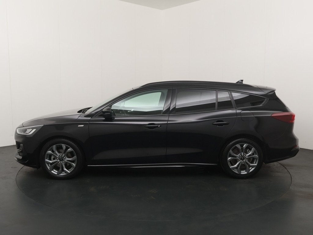 Ford FOCUS Wagon 125PK EcoBoost Hybrid ST Line | NW Model |, Gebruikt, Zwart, Handgeschakeld, 19 km/l