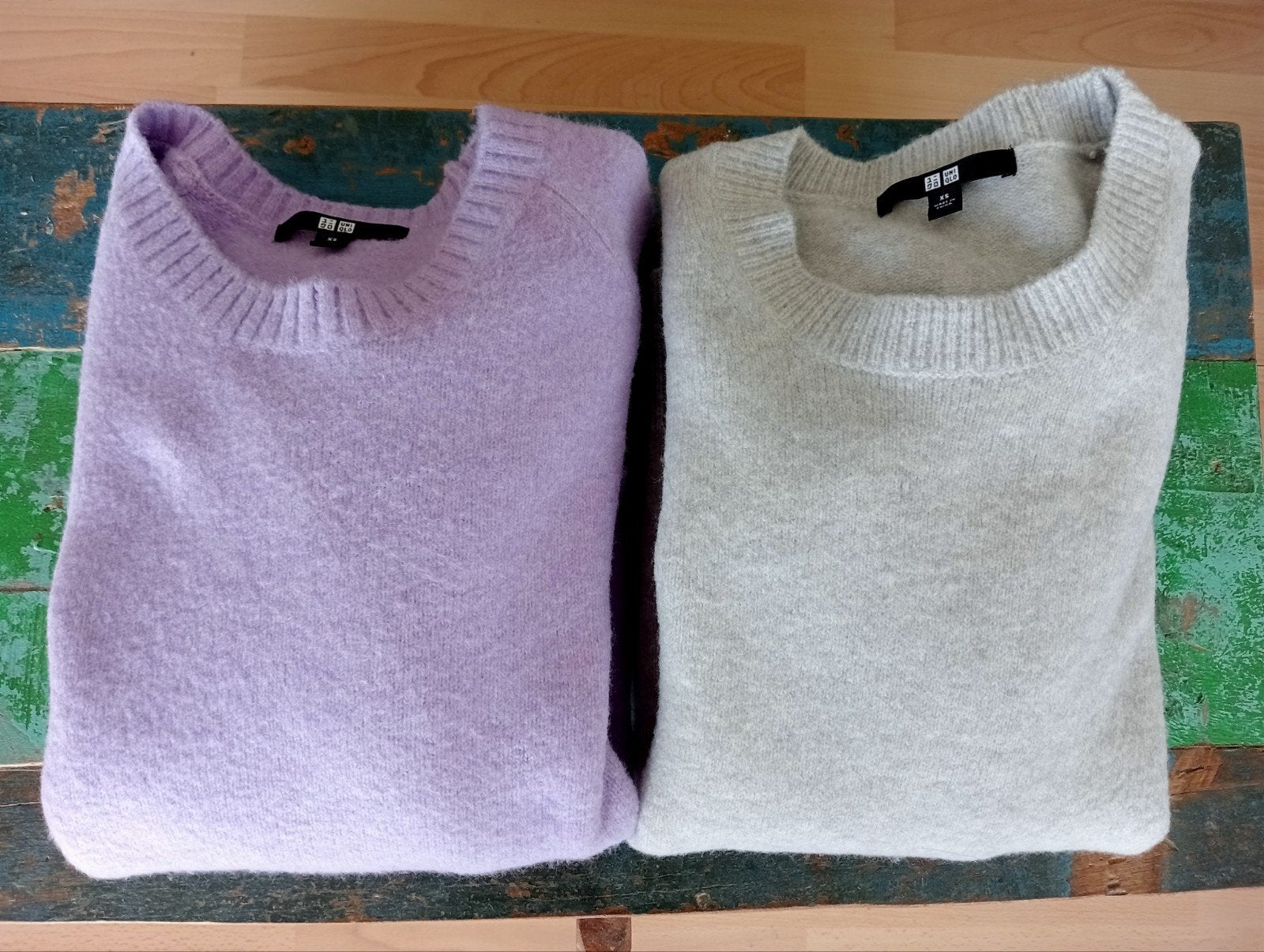 Twee X UNIQLO - Soufflé truien, Ophalen of Verzenden, Zo goed als nieuw, Maat 36 (S), Grijs