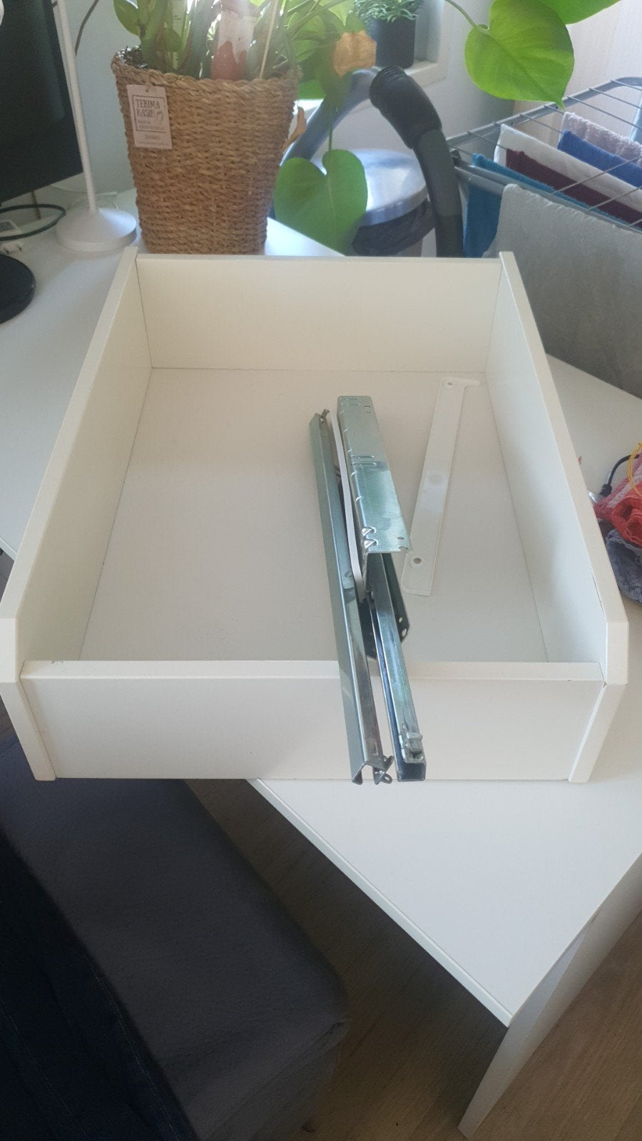 IKEA Pax kast lade - Wit, Ophalen, Overige materialen, 1 of 2 laden, 50 tot 100 cm