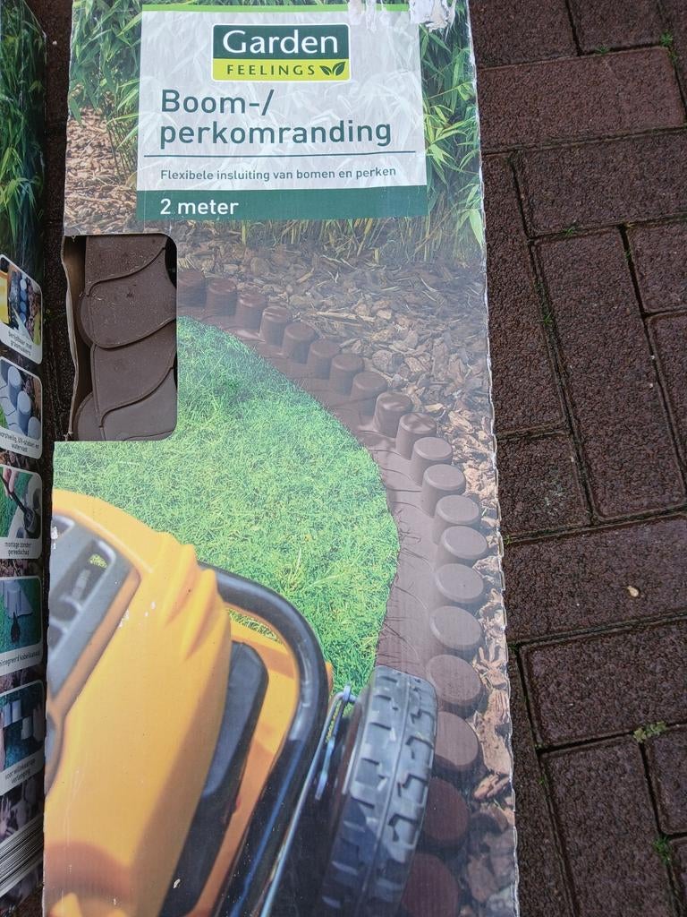 Nieuwe boom/perkomranding - flexibele insluiting, Tuin en Terras, Bielzen en Borders, Kunststof, 100 tot 200 cm, Nieuw, Ophalen of Verzenden