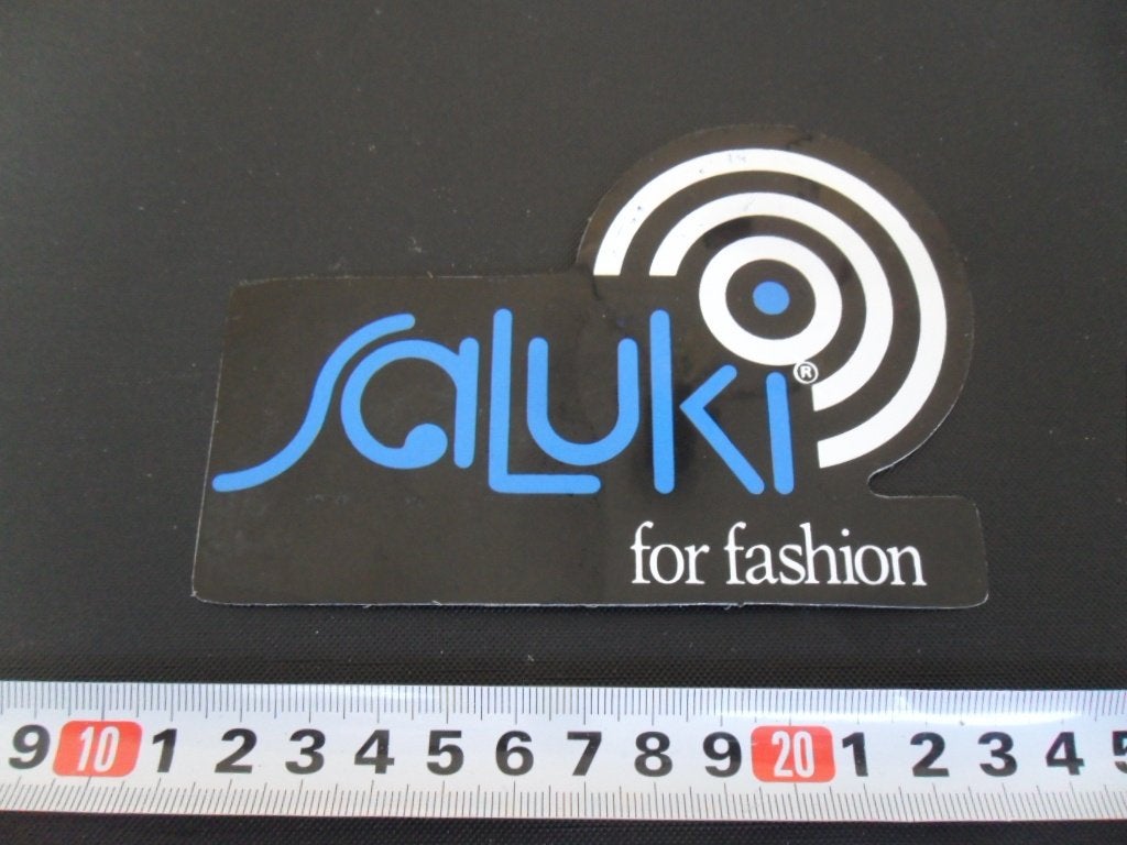 sticker SALUKI for fashion, Verzamelen, Ophalen, Zo goed als nieuw