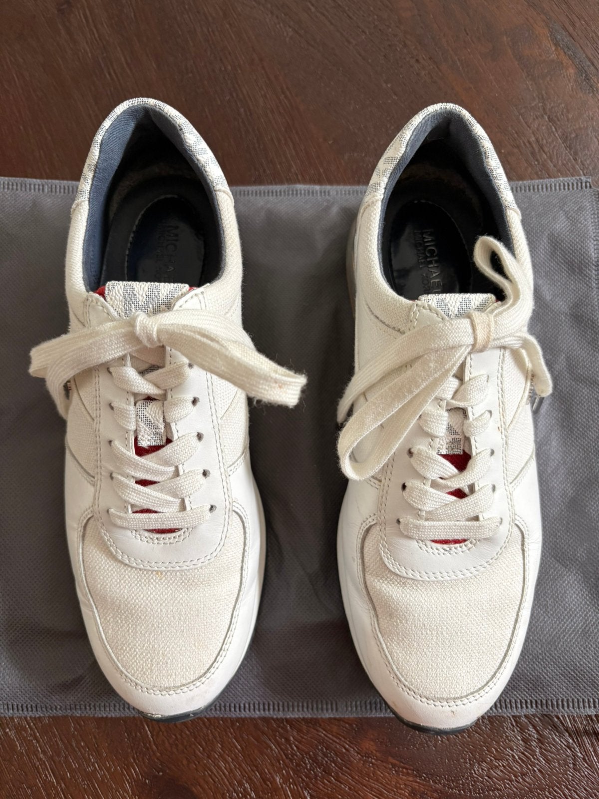 Sneakers Michael Kors maat 36,5, Ophalen of Verzenden, Zo goed als nieuw, Wit, Sneakers of Gympen