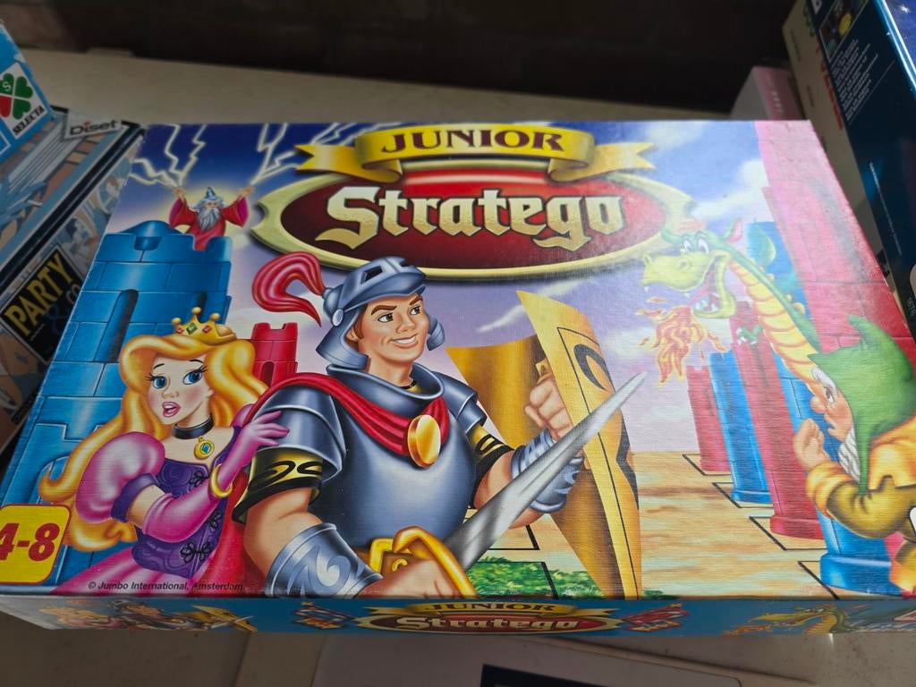 Stratego Junior Bordspel - Avontuurlijke Strategie, Een of twee spelers, Ophalen of Verzenden, Gebruikt, Jumbo International